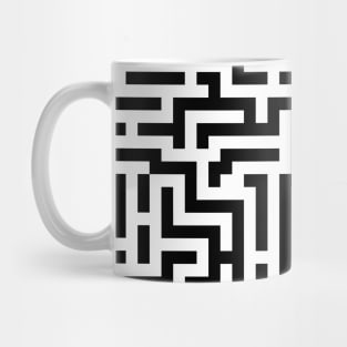 Complex Labyrinth Pattern Mug